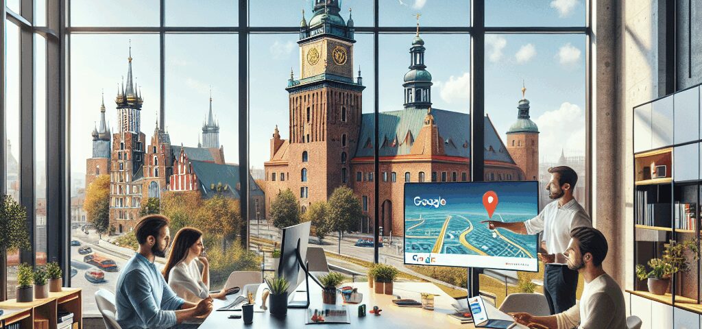 Integracja z Google Maps dla biur podróży na Baranówku