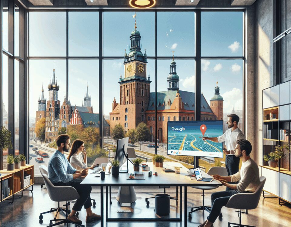 Integracja z Google Maps dla biur podróży na Baranówku
