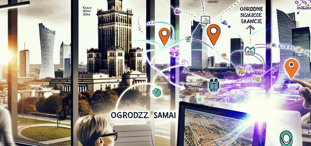 Integracja z mapami dla atrakcji w Ogrodzie Saskim