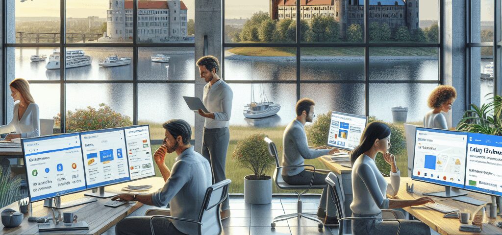 Zdjęcia w wizytówce Google dla galerii sztuki na Odrze