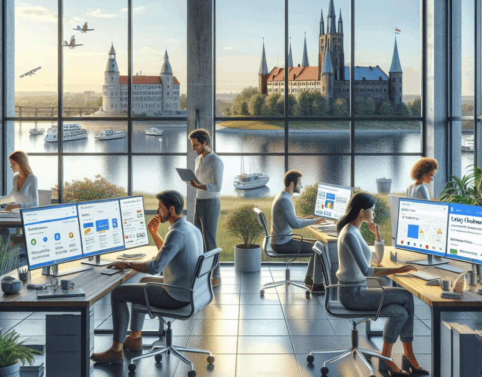 Zdjęcia w wizytówce Google dla galerii sztuki na Odrze