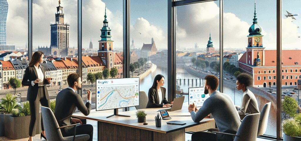 Integracja z Google Maps dla biur podróży na Osiedlu Stojadła