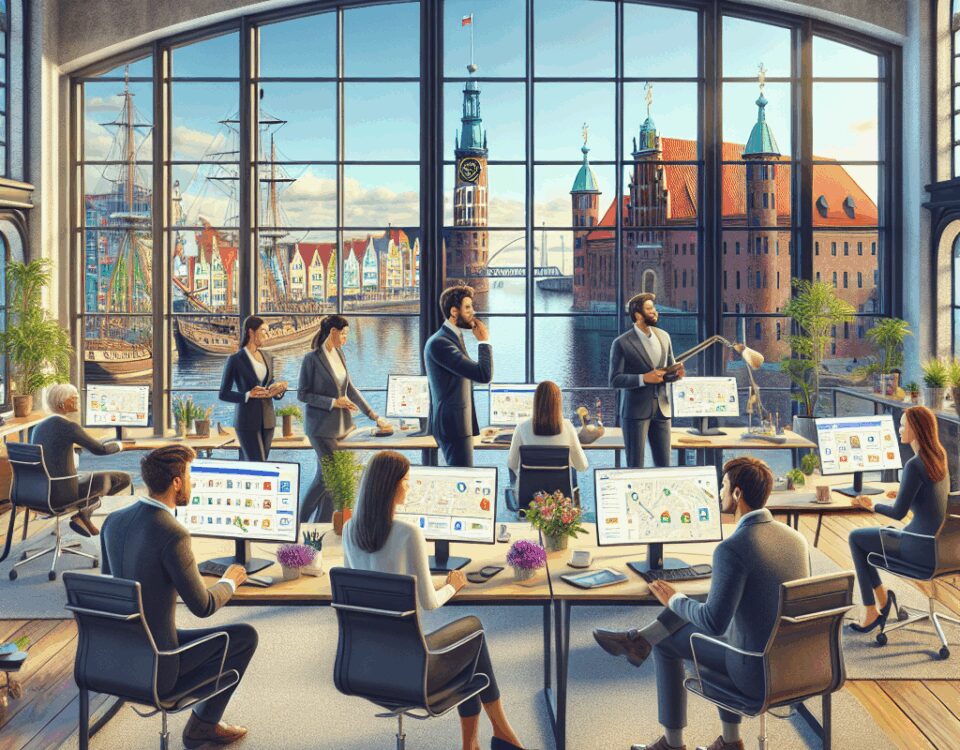 Optymalizacja wizytówki dla kwiaciarni na Długim Targu