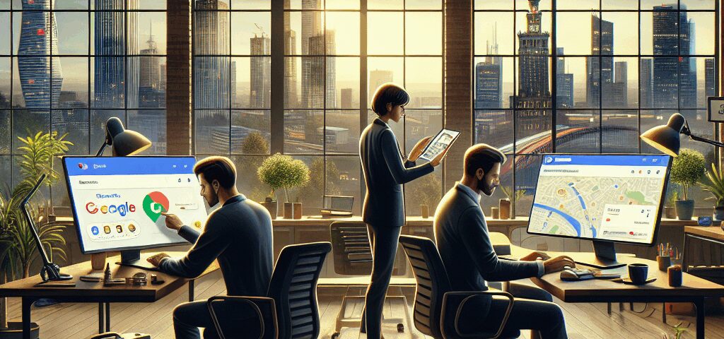 Porady dla małych biznesów: Wizytówka Google na Ligocie