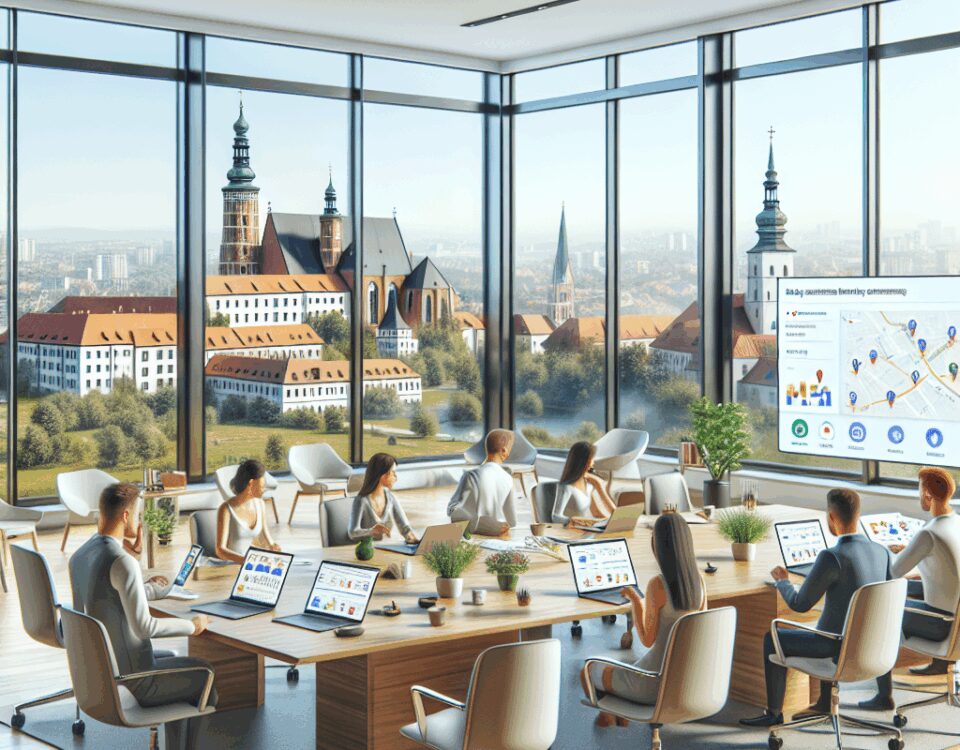 Porady dla małych biznesów: Wizytówka Google na Wrzosowiaku