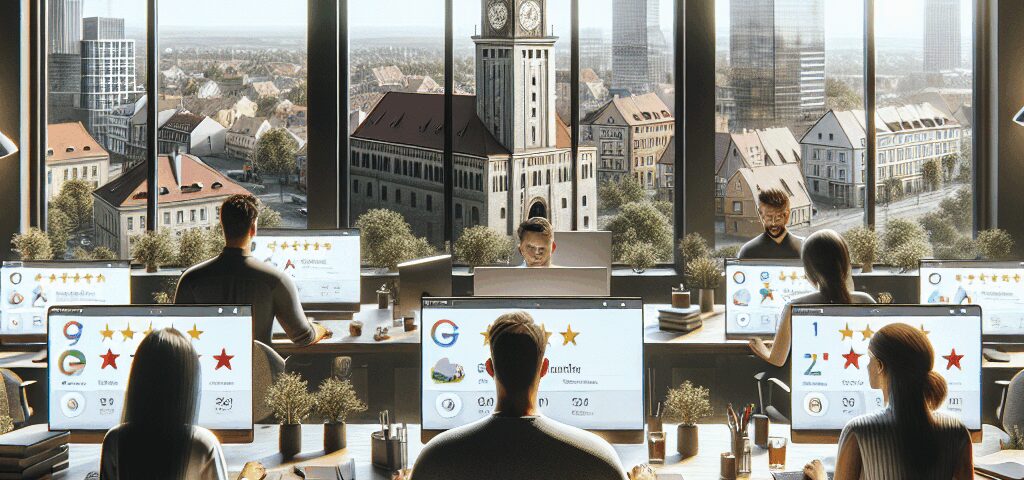 Recenzje klientów a ranking wizytówki Google na Czarnej Drodze