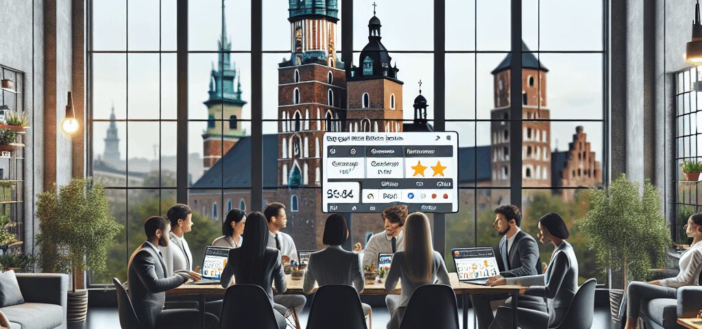 Wpływ opinii klientów na ranking wizytówki na Rynku Głównym