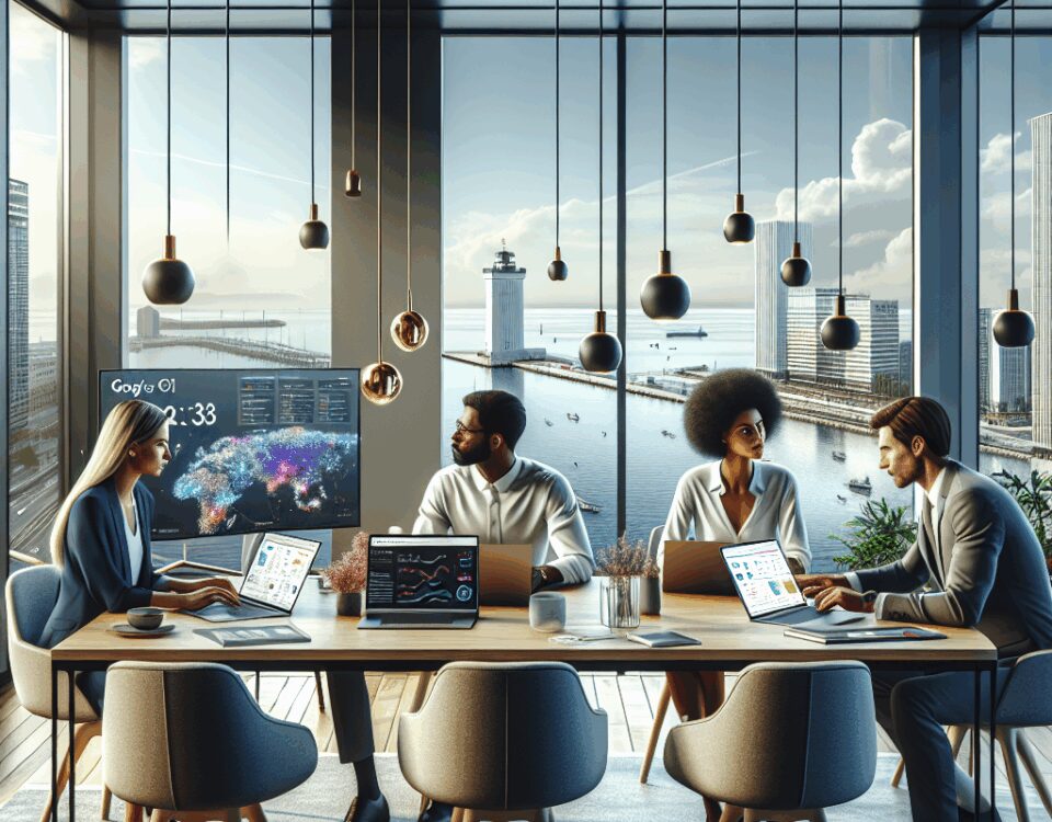 Zdjęcia w wizytówce Google dla galerii sztuki na Molo Rybackim