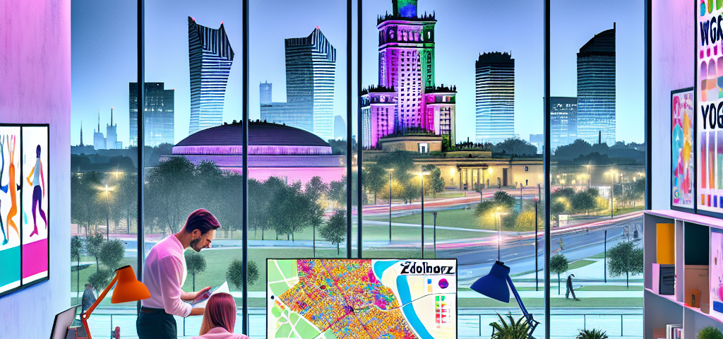 Lokalne słowa kluczowe dla studiów jogi na Żoliborzu