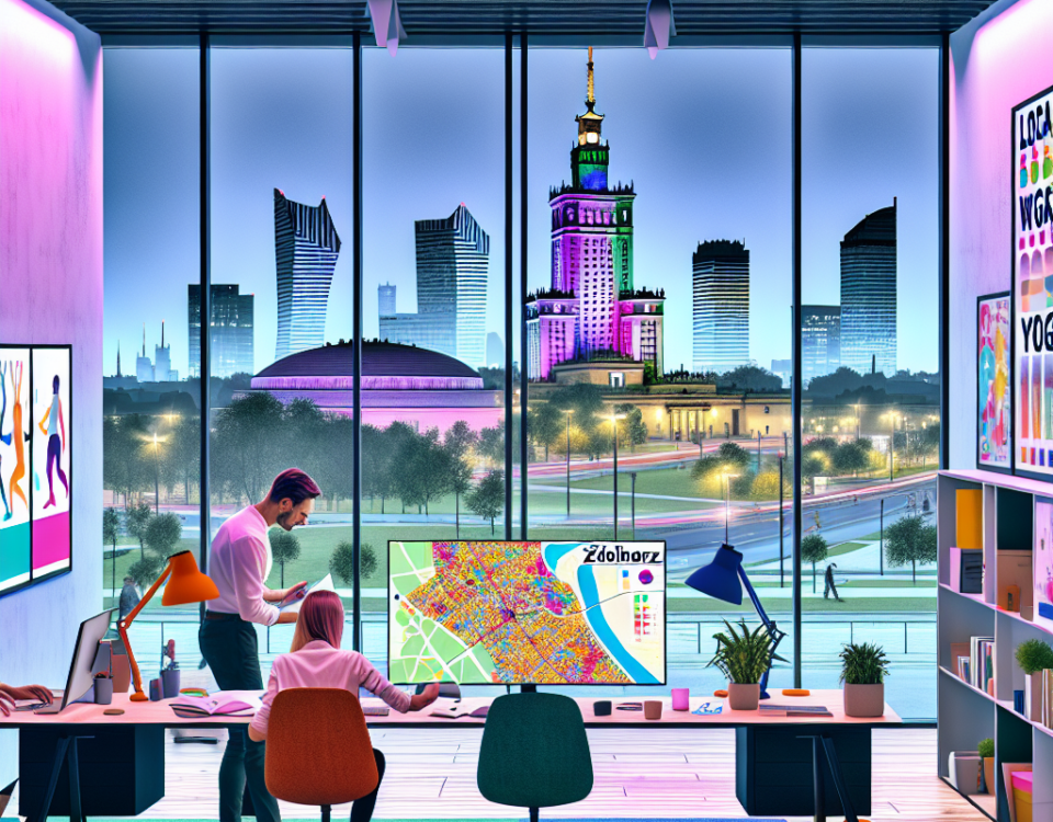 Lokalne słowa kluczowe dla studiów jogi na Żoliborzu