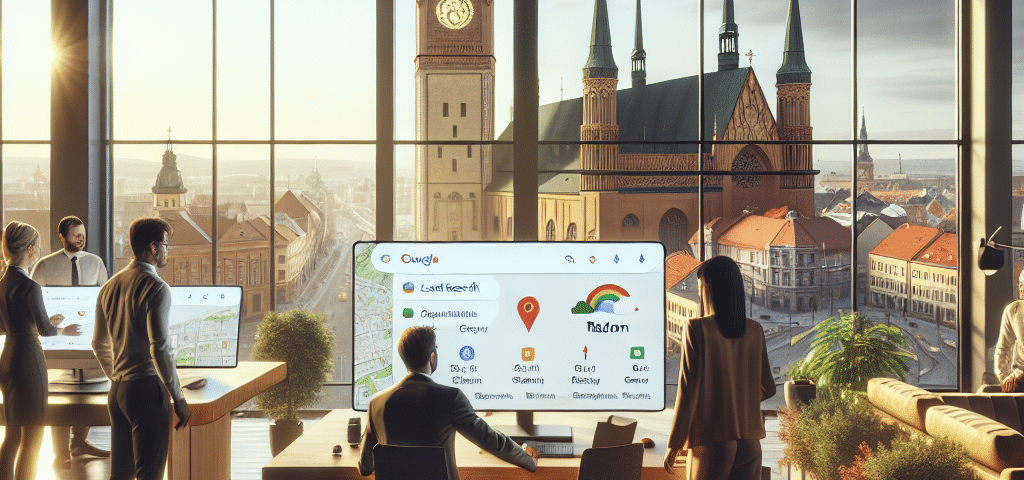 Analiza: Pozycjonowanie wizytówki Google wykończenia wnętrz w Radomiu