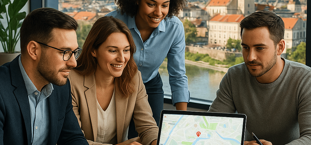 Integracja z Google Maps dla restauracji nad Bystrzycą