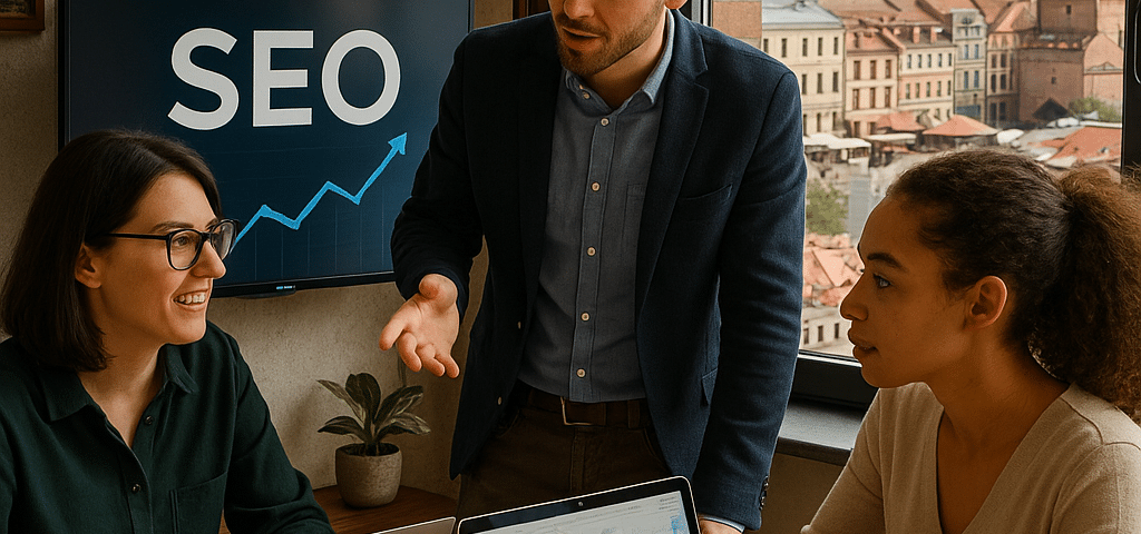 SEO dla usług arborystycznych w Parku Saskim