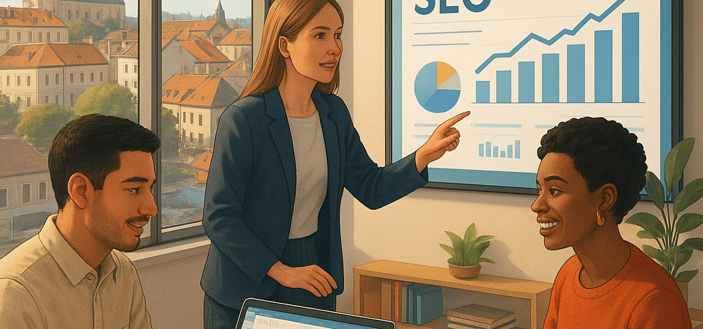 SEO dla usług sprzątających w biurowcach Plaza Lublin