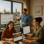 Jak promować wizytówkę Google dla kawiarni z książkami na Krakowskim Przedmieściu