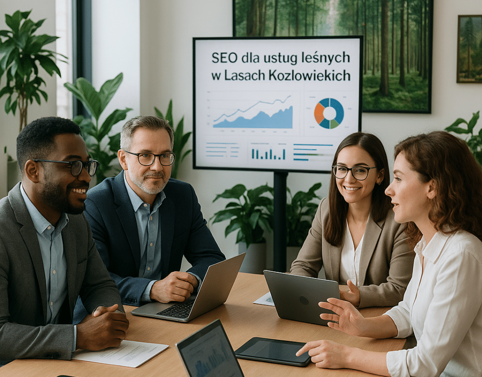 SEO dla usług leśnych w Lasach Kozłowieckich